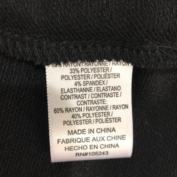 Bobeau French Terry Tie Back Top - Picture 5 of 6